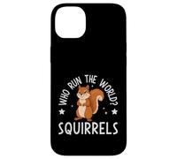 Who Run the World Scoiattoli Divertente Scoiattolo Custodia per iPhone 14 Plus