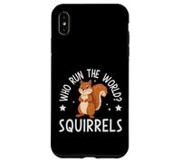 Who Run the World Scoiattoli Divertente Scoiattolo Custodia per iPhone XS Max