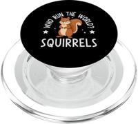 Who Run the World Scoiattoli Divertente Scoiattolo PopSockets PopGrip per MagSafe