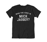 Who The F*** Is Mick Jagger? - As Seen On Keith Richards Womens Band Organic Cotton T-Shirt