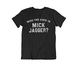 Who The F*** Is Mick Jagger? - As Seen On Keith Richards Womens Band Organic Cotton T-Shirt