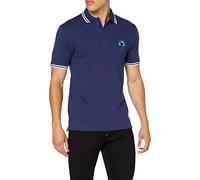 Who - the - Rock Off The Who Polo Shirt Target Band Logo Nuovo Ufficiale Uomo Navy Blu Size L