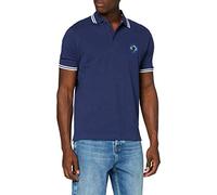 Who - the - Rock Off The Who Polo Shirt Target Band Logo Nuovo Ufficiale Uomo Navy Blu Size M