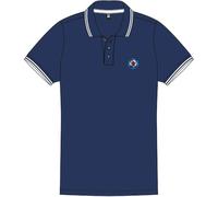 Who - the - Rock Off The Who Polo Shirt Target Band Logo Nuovo Ufficiale Uomo Navy Blu Size M