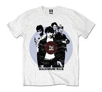 White The Who Maximum RnB Band autorizzato Uomo maglietta
