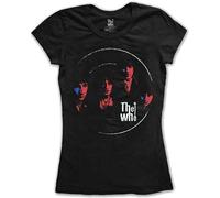 Who - the - T-Shirt # Xxl Ladies Black # Soundwaves