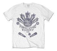 Who - the - T-Shirt # Xxl White Unisex # Pinball Wizard Flippers