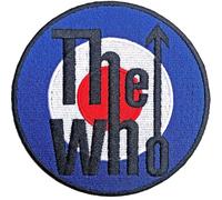 Who - the - The Who Patch Target Band Logo Bordered Ufficiale Embroidered Woven Iron On Size One Size