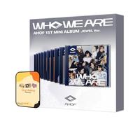 WHO WE ARE AHOF Album [Random ver (Jewel ver)]+Pre Order Benefits+BolsVos K-POP Inspired Freebies (1st Mini Album)