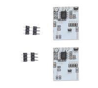 Whoasyst 2pcs Microonde Sensori/LED Interruttore di Controllo della Luce Modulo Sensori di Movimento Interruttori di Luce Consiglio Microonde Corpo Rileva Scheda Motion Detection Module