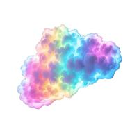 Whoasyst 3D LED Thunder Lampada Nube USB Potenza Musica Ritmo Luce Notturna per Camera Da Letto Desktop Gaming Room Decorazione Illuminazione d'atmosfera Regalo Nuvola Lampada