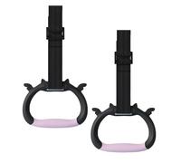 Whoasyst Anelli da ginnastica per bambini esercizi professionali a casa con cinghia da palestra trapezio asta tira su attrezzature da palestra anelli di allenamento per la forza per bambini