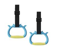 Whoasyst Anelli da ginnastica per bambini esercizi professionali a casa con cinghia da palestra trapezio asta tira su attrezzature da palestra anelli di allenamento per la forza per bambini