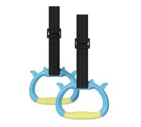 Whoasyst Anelli da ginnastica per bambini esercizi professionali a casa con cinghia da palestra trapezio asta tira su attrezzature da palestra anelli di allenamento per la forza per bambini