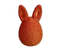 Whoasyst Bella statuetta multicolore in peluche a forma di uova di coniglio, altezza 4 cm, perfetta come regalo a sorpresa di Pasqua o vetrine, piccolo pile Lagomorph
