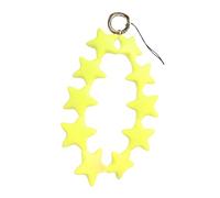 Whoasyst Bella stella in silicone accessori decorativi in silicone stella fascino elegante perline ornamento appeso per decorazioni per la casa decorazione camera accessori