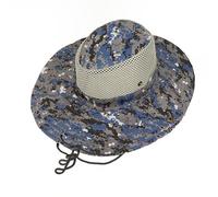 Whoasyst Cappello da campeggio Protezioni solari a tesa larga Sun Large con corda da collo UV a tesa larga con foro in rete secchio UV