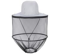 Whoasyst Cappello da pescatore unisex, pieghevole, in filato a rete, casual, protezione solare, escursionismo, campeggio, pesca, doppio uso, protezioni solari