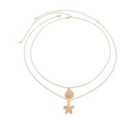 Whoasyst Catena di vita delle stelle marine di Shell portatile per la vocazione matrimoni all'aperto festival di musica regolabile Shell Catena della vita