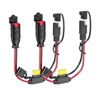 Whoasyst Cavo di ricarica resistente alle alte temperature con connessione rapida Design Accessori di ricarica della batteria per vari veicoli Cavo del dispositivo della batteria