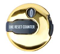 Whoasyst Colpi del contatore del punteggio di golf con 1 tocco Reset Accessori per il gioco Scorekeeper Golf -clicker