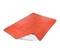 Whoasyst Coperta di sopravvivenza multiuso con bordi rinforzati resistente alla pioggia e al vento, ritenzione termica, attività all'aperto, emergenze coperta