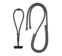 Whoasyst Cordino per telefono generale con testa in metallo staccabile lunghezza regolabile cinturino da polso mobile per smartphone cinturino di attività all'aperto di sicurezza