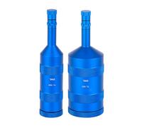 Whoasyst Distributore di olio per freni a disco in lega di alluminio per mountain bike garantendo una guida fluida e una facile manutenzione Bottiglia di stoccaggio dell'olio delle biciclette