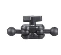 Whoasyst Doppio collegamento giunto a sfera da 17 mm con contro il piano di slittamento per i supporti smartphone contro il collegamento della testa della sfera di slittamento per le automobili