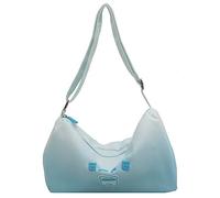 Whoasyst Elegante borsa a tracolla da donna leggera postino semplice scuola singola spalla casual vintage borsa a tracolla, Blu, One Size