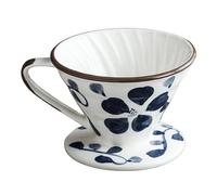 Whoasyst Filtro caffè professionale in ceramica per estrazione uniforme versando sopra il gocciolatore di caffè essenziale per la casa