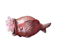 Whoasyst Fioriera da parete per pesci macchiati per piante da appendere, facile installazione, in resina, decorazione per interni ed esterni, ornamento per interni ed esterni