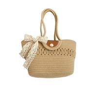 Whoasyst Grande Capacità Casual Tote Bag Semplice Tessuto Borse Shopping Moda Pendolari Per Le Donne Signore Ragazze Tote Bag Grande Capacità Borsa, cachi, One Size