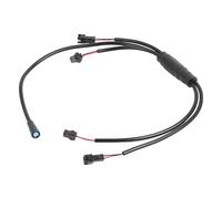 Whoasyst Installa rapidamente l'alimentazione elettrica di affidabilità della prova di dissolvenza accessorio del filo degli scooter elettrici per la notte resistente all'usura componente scooter