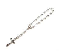 Whoasyst Moda Croce Pendente Ragazza Bracciali Lega Acrilico Gioielli Donne Uomini Bambini Ciondolo Per Gli Uomini, Misura unica, come descritto