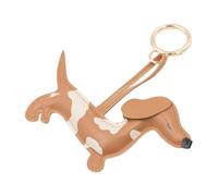 Whoasyst Portachiavi alla moda con stampa animalier con corda da 11 cm e clip resistente per oggetti quotidiani alla moda zaino Decors Holder