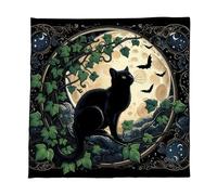 Whoasyst Premiums Velvets Tarocchi Tovaglia Più Dimensioni Luminoso Mistico Fade Resistente Lavabile Gioco Da Tavolo Accessorio Colorfast Tarocchi Stuoie