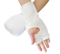 Whoasyst Protezioni imbottite per arti marziali e boxe, parastinchi per kickboxing, Muay Thai, protezione per il collo del piede, kickboxing, parastinchi