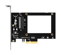 Whoasyst Scheda di espansione PCIe versione efficiente per TE.2 Propels con struttura di assorbimento degli urti commerciale Scheda di espansione NVMe Cavo di rifiuto