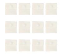 Whoasyst Set di 12 pratici piccoli sacchetti per gioielli, robusti sacchetti in flanella, ideali per riporre i viaggi e confezioni regalo