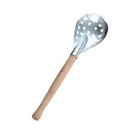 Whoasyst Strumento per pescatori portatile Ice Scoops Inverno per una facile rimozione di fanghi neve pesca accessorio skimmer manico lungo