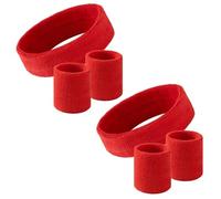 Whoasyst Tutore da polso Wrap Colorful Running Fascia Brace Elastici Cinghia Traspirante Braccialetti Set Polso E Testa Sweatband Set