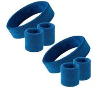 Whoasyst Tutore da polso Wrap Colorful Running Fascia Brace Elastici Cinghia Traspirante Braccialetti Set Polso E Testa Sweatband Set