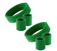 Whoasyst Tutore da polso Wrap Colorful Running Fascia Brace Elastici Cinghia Traspirante Braccialetti Set Polso E Testa Sweatband Set