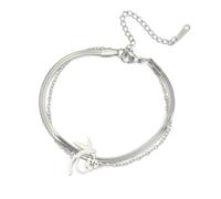 Whoasyst Unico Colibrì Charm Lunghezza Regolabile Handchain Ipoallergenico Da Polso Gioielli Per Le Donne Versatile Braccio Candy, Misura unica, come descritto