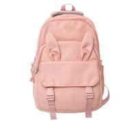 Whoasyst Zaino alla moda di grande capacità per la scuola di viaggio amichevole borsa del libro di nylon con scomparti organizzativi zaino grande capacità borsa libro, D