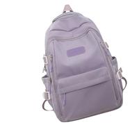 Whoasyst Zaino Estetico Elegante Stampa Orso Con Cinghie Regolabili Moda Grande Capacità Sacchetto di Scuola Per Adolescenti E Adulti Zaino Di Grande Capacità, Viola