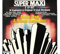 Whodini, Grandmaster Flash & The Furious Five, Sugarhill Gang... - Various - Super-Maxi Funk, Rap & Disco Remixes (14 Explosive & Original 12 inch Versions) - TELDEC - 6.28615 DP
