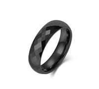 Whoiy Anelli da sposa in tungsteno con incisione, anelli per partner, argento/nero/oro rosa/oro, lucidati, senza pietra, 2 mm/4 mm/6 mm/8 mm, per coppie di gioielli alla moda, misura 52-67, 60 (19.1