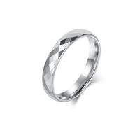 Whoiy Anelli da sposa in tungsteno con incisione, anelli per partner, argento/nero/oro rosa/oro, lucidati, senza pietra, 2 mm/4 mm/6 mm/8 mm, per coppie di gioielli alla moda, misura 52-67, 65 (20.7